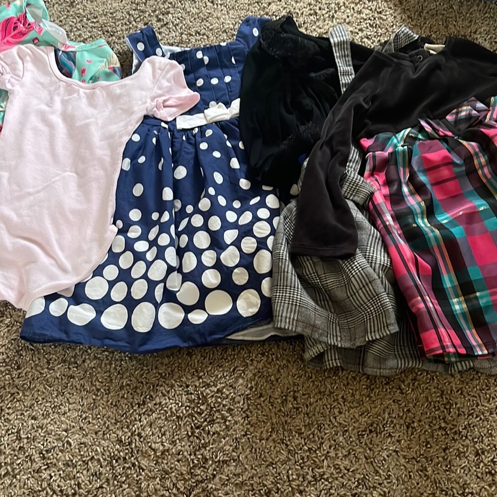 4T dresses and leotard